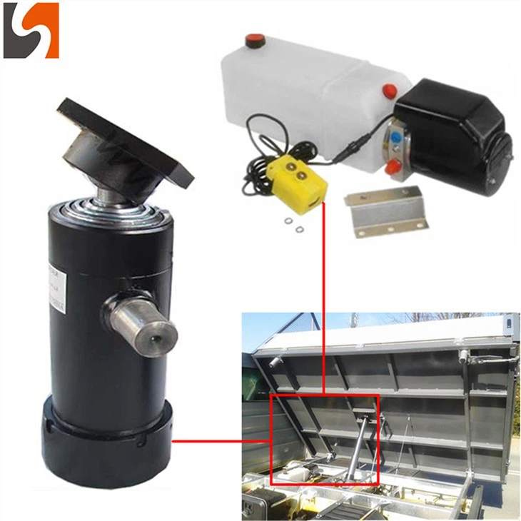 flatbed tow truck hydraulic cylinder2